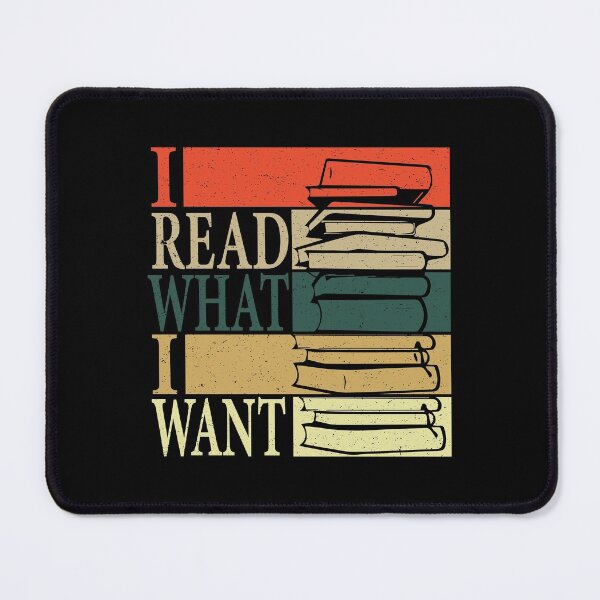 Item preview, Vintage I Read What I Want Funny Book Lovers designed and sold by YAHIA-14.