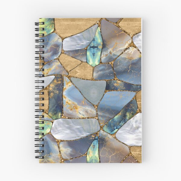 Item preview, Marble and gold cells - ocean designed and sold by k9printart.