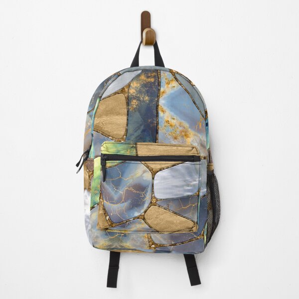 Item preview, Marble and gold cells - ocean designed and sold by k9printart.