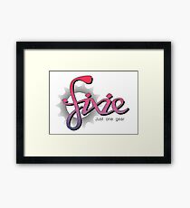 Fixie Framed Print