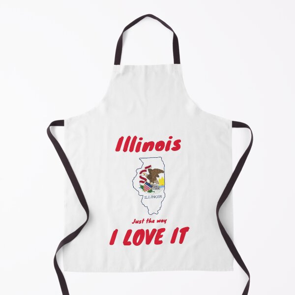 Item preview, I Love Illinois designed and sold by TeesForTheWorld.