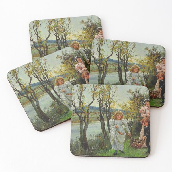 Item preview, The apple pickers vintage art by Alice Havers designed and sold by Vintage Designs +.