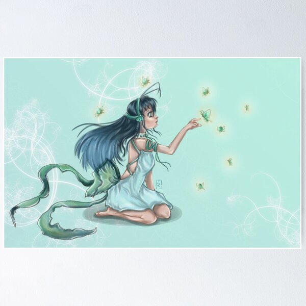 Butterfly fairy Poster
