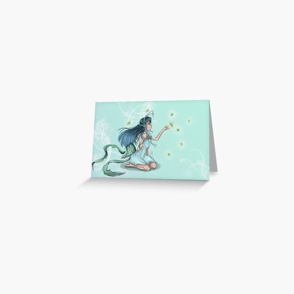 Butterfly fairy Greeting Card