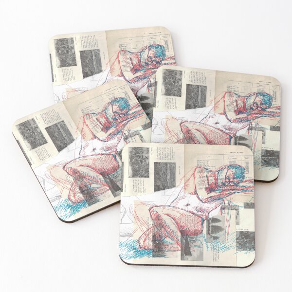 Item preview, nude man drawing designed and sold by Arthur Loeuil.