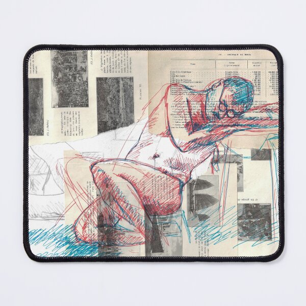 Item preview, nude man drawing designed and sold by Arthur Loeuil.