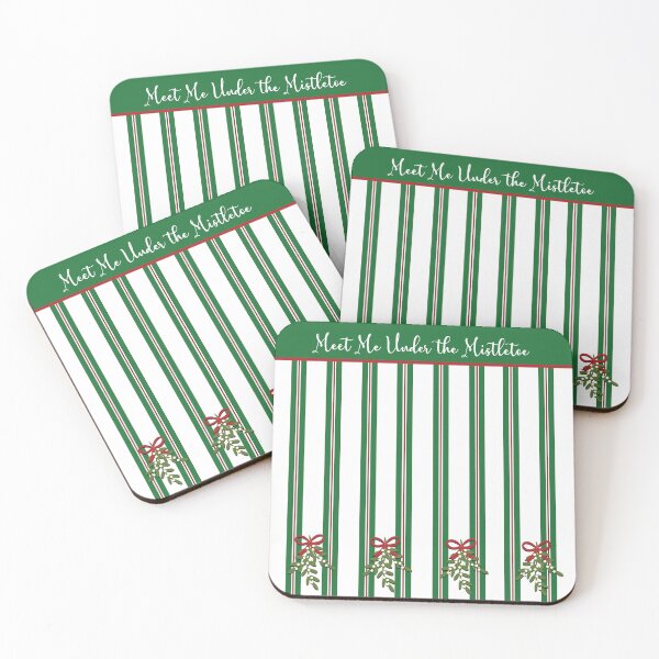 Item preview, Meet Me Under the Mistletoe (boarder) designed and sold by PoppyPod.