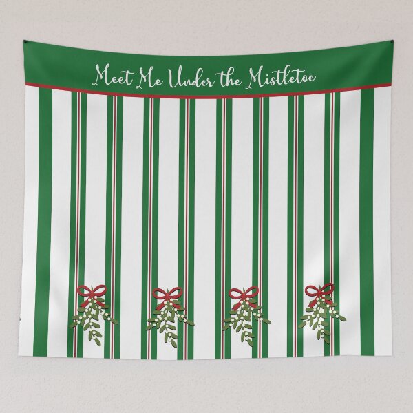 Item preview, Meet Me Under the Mistletoe (boarder) designed and sold by PoppyPod.