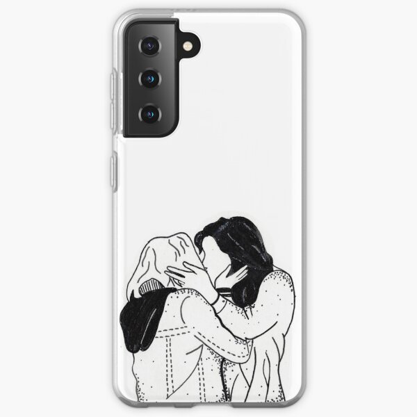 Maya Bishop & Carina DeLuca Kiss Samsung Galaxy Flexible Hülle