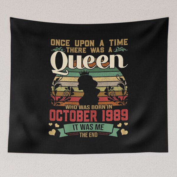 Item preview, 32nd Birthday Queen October 1989 designed and sold by bluechic89.