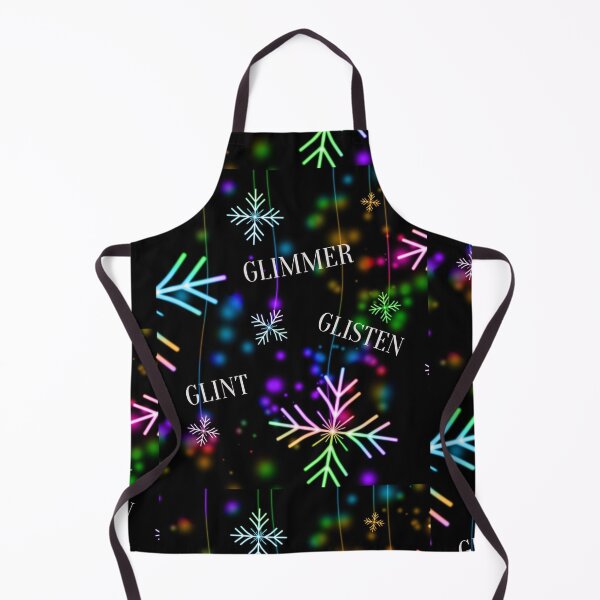 Aperçu de l'œuvre Glimmer Glisten Glint Festive Funky Design créée et vendue par TheWorldofYvonneMarrs.
