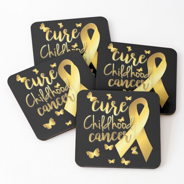 Item preview, Cure Childhood Cancer with Gold Ribbon designed and sold by Kentkroon.