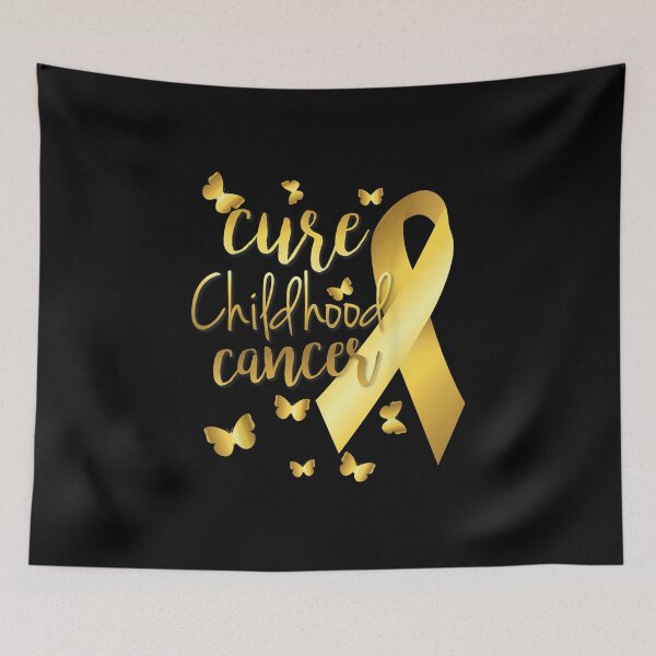 Item preview, Cure Childhood Cancer with Gold Ribbon designed and sold by Kentkroon.