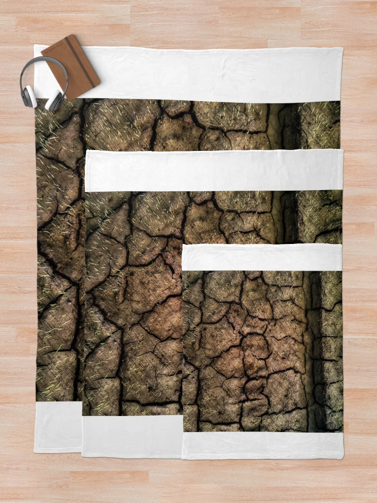 Thumbnail 5 of 6, Throw Blanket, Abstract Rice Field designed and sold by Huskyyy Designs.