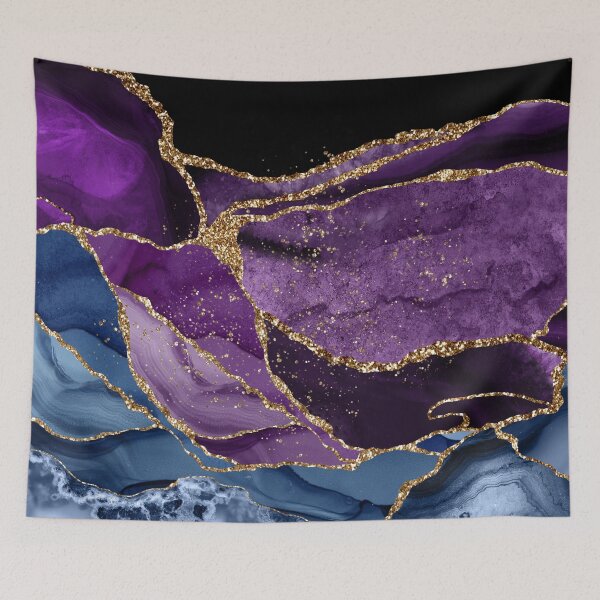 Item preview, Blue & Purple Ocean Agate designed and sold by GWTF-Designs.