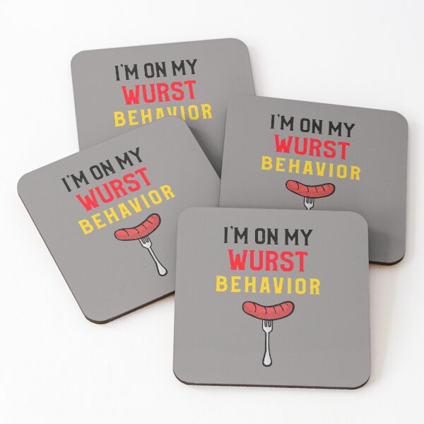 Item preview, I'm On My Wurst Behavior designed and sold by The Jackalope.