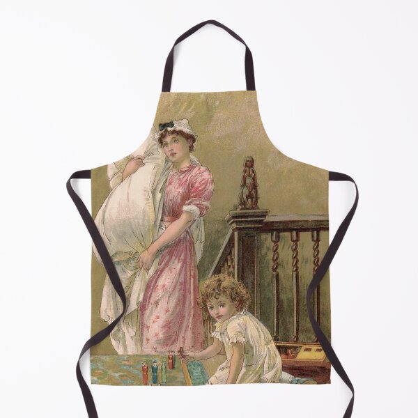 Item preview, Little girl playing while mother works - Alice Havers designed and sold by Vintage Designs +.