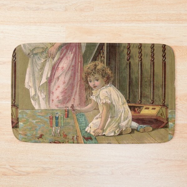 Item preview, Little girl playing while mother works - Alice Havers designed and sold by Vintage Designs +.