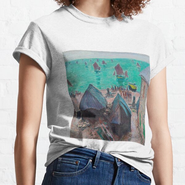 The Departure of the Boats, Étretat Classic T-Shirt