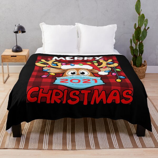 Item preview, Reindeer In Mask Matching Family Pajama Merry Christmas 2021 designed and sold by Symbolic1.