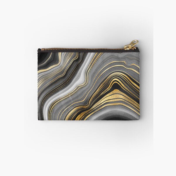 Item preview, Black and Gold Agate designed and sold by GWTF-Designs.