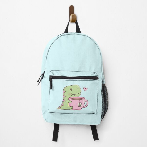 Item preview, Cute Little Dino Hugging Teacup designed and sold by rustydoodle.