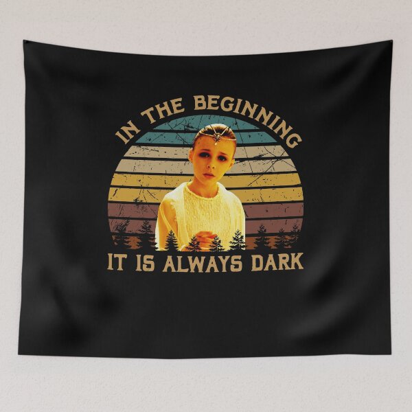 Item preview, Graphic NeverEnding Arts Story Films - In The Beginning It Is Always Dark designed and sold by RuthMichael2.
