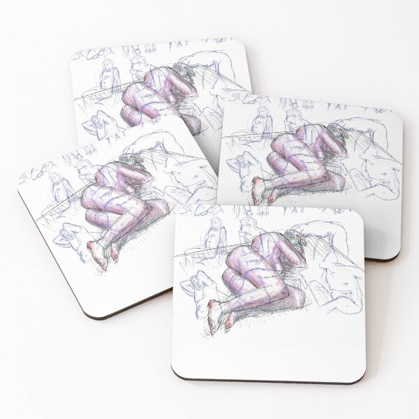 Item preview, nude woman drawing designed and sold by Arthur Loeuil.