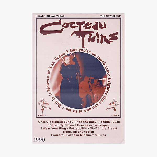 Item preview, Cocteau Twins Heaven or Las Vegas designed and sold by lgsketches.