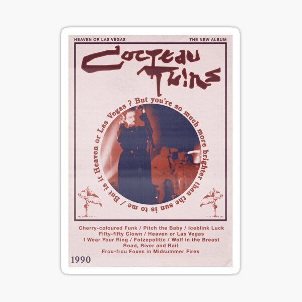 Item preview, Cocteau Twins Heaven or Las Vegas designed and sold by lgsketches.