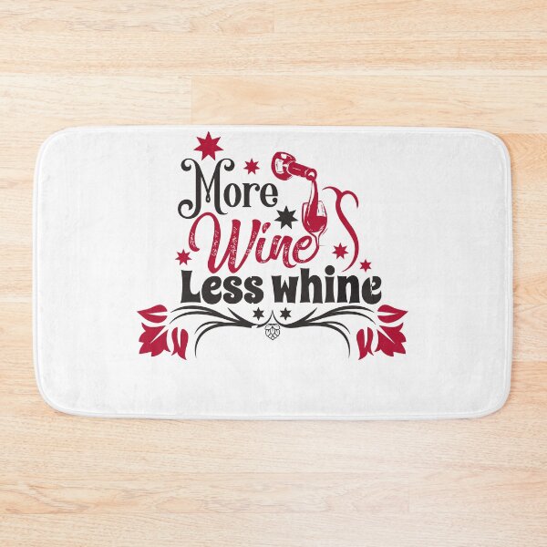 Item preview, More wine less whine  designed and sold by Punny Business UK.