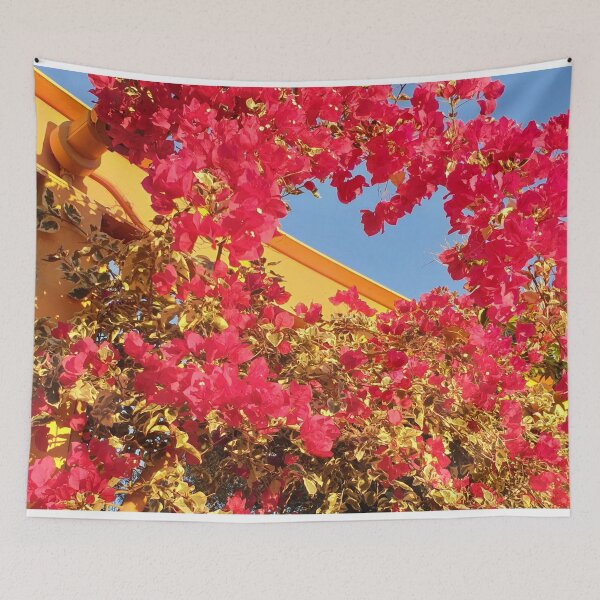 Item preview, Yellow Archway with Beautiful Flowers designed and sold by Bennymp.