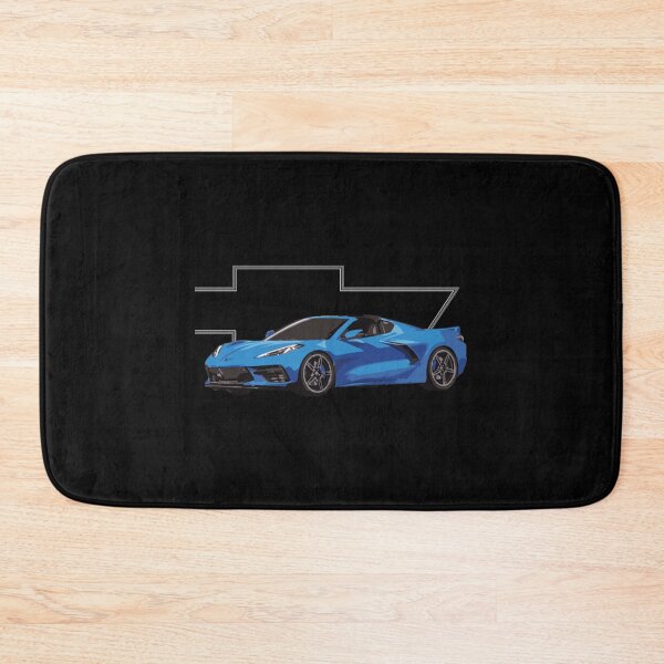 Aperçu de l'œuvre T-Shirt Chevy Corvette C8c8 rapid blue vette créée et vendue par TripBech.