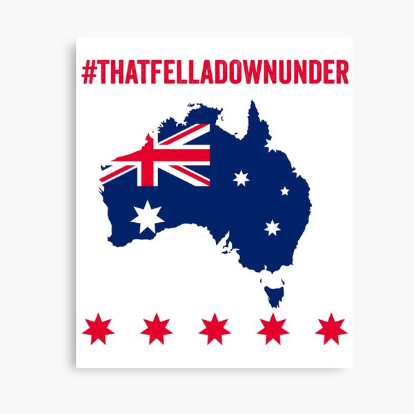 THAT FELLA DOWN UNDER Australian Prime Minister Canvas Print