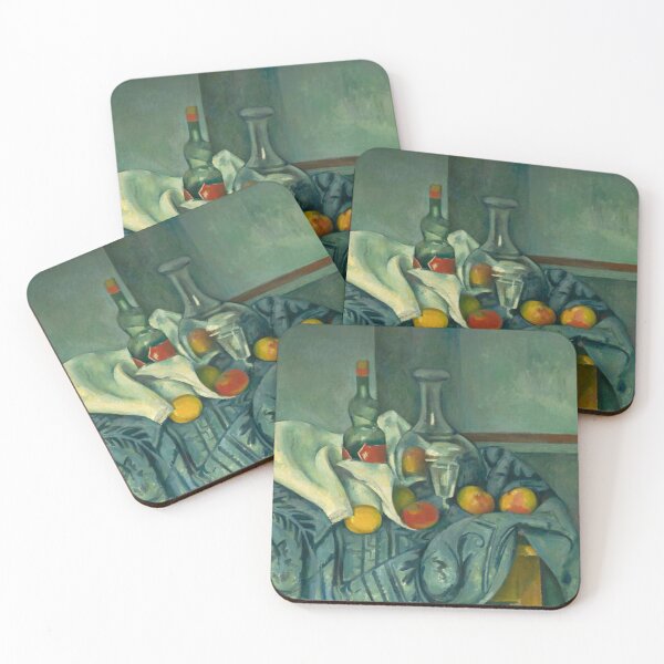 Item preview, Paul Cézanne, The Peppermint Bottle, 1893/1895 Painting designed and sold by Vivanne-art.