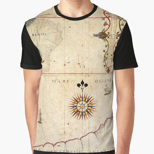 Aesthetic Brazil - Vaporwave Style Brazilian Map T-Shirt