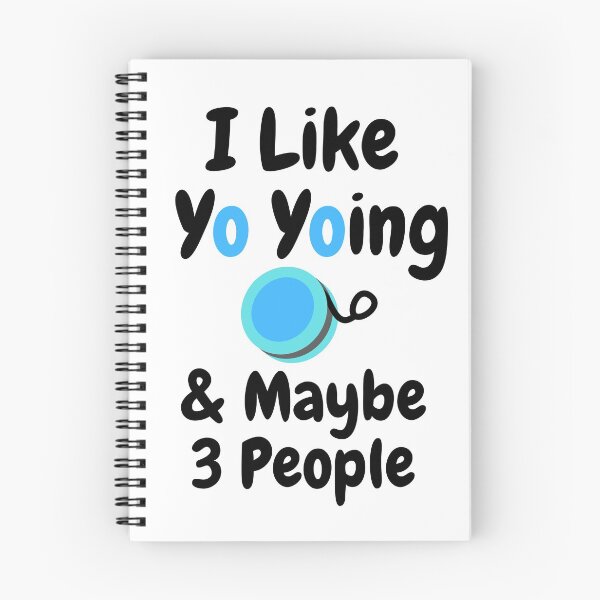 Item preview, I Like Yo Yoing & Maybe 3 People Funny T-shirt men gift women gift designed and sold by InnovantDesigns.