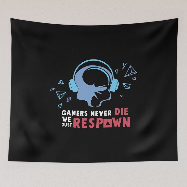Item preview, Funny Gaming Sayings Gamer Respawn designed and sold by titanosdesign.