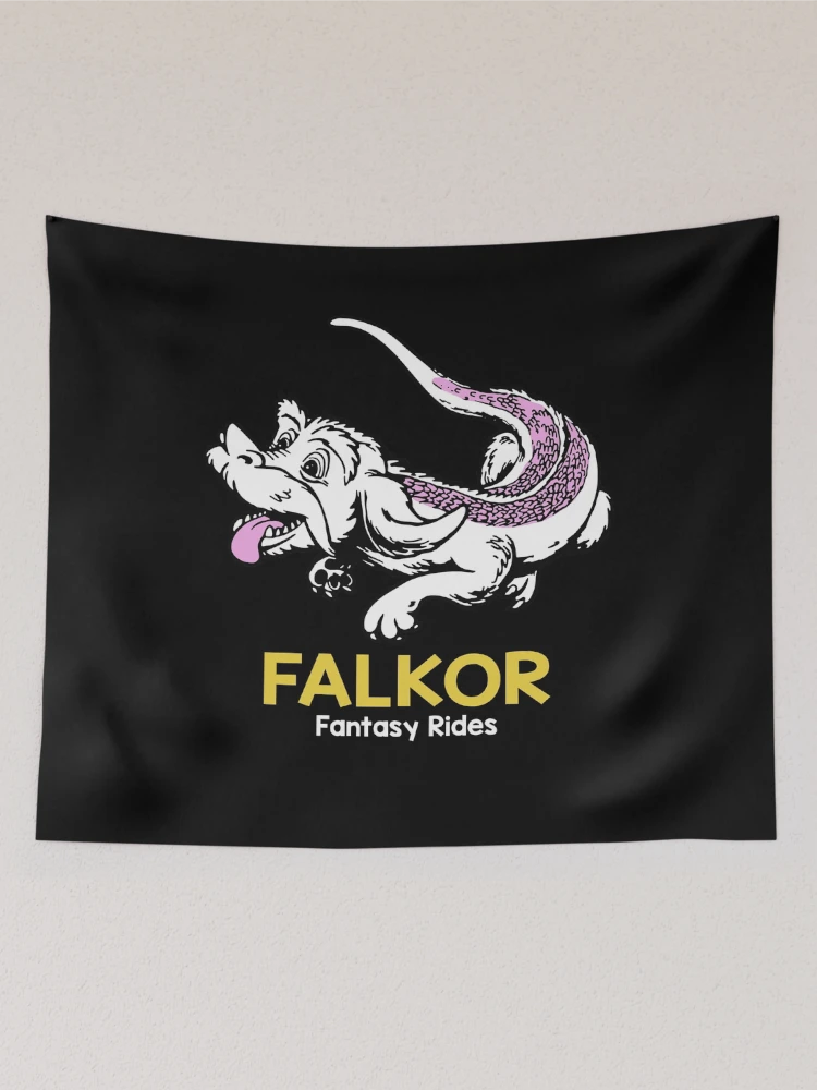 Thumbnail 2 of 3, Tapestry, Falkor Fantasy Rides designed and sold by RuthMichael2.