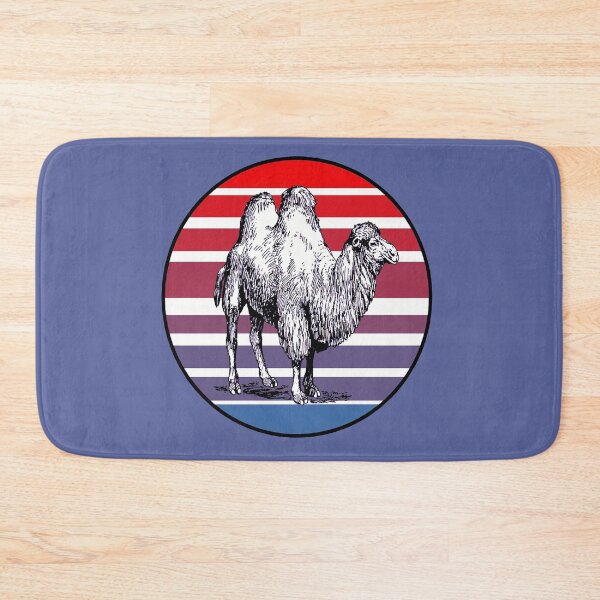 Item preview,  Retro Style Sunset With Artistic Bactrian Camel  designed and sold by taiche.