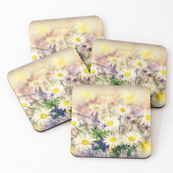Item preview, Bouquet of daisies Abstract color designed and sold by artdragongift 15.