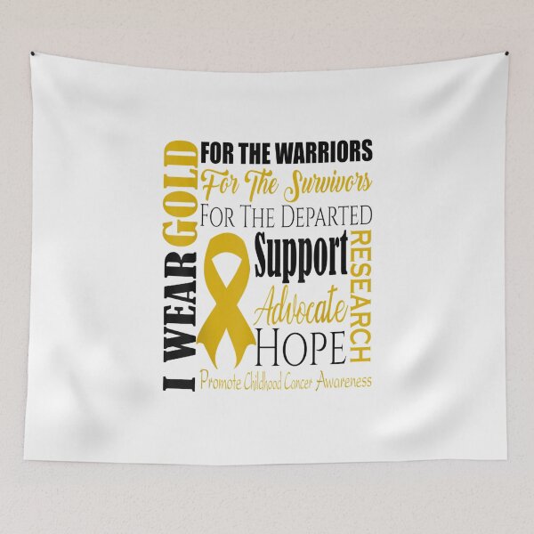 Item preview, Childhood Cancer Awareness Gold for a Child Fight designed and sold by Kentkroon.