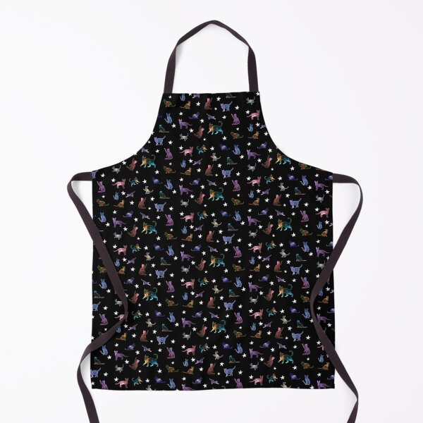 Item preview, Space Cats & Stars Print designed and sold by KittyCatsJoy.