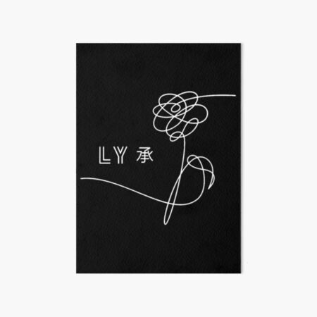 Bts Love Yourself Art Board Prints for Sale | Redbubble