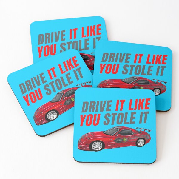 Item preview, Drive it like You stole it { fast and furious Dom's RX7 FD } designed and sold by MOTOSHIFT.