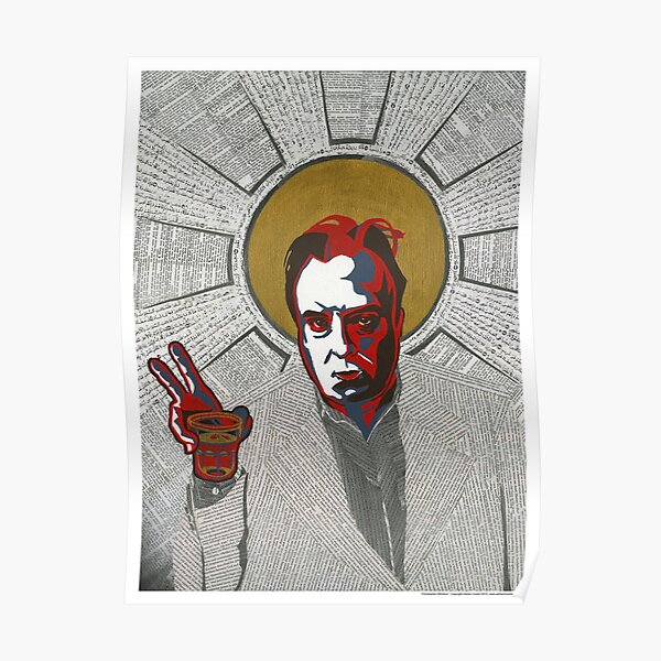 Christopher Hitchens Poster