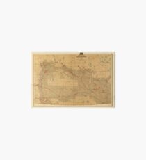 Canadian Mounted Police Map Art Board