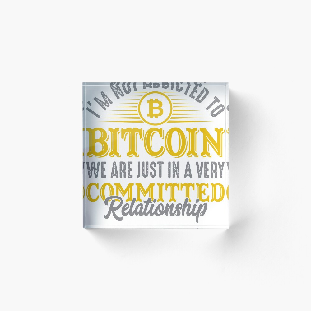Vista previa del artículo con la obra «Bloque acrílico», diseñado y vendido por cryptomining.