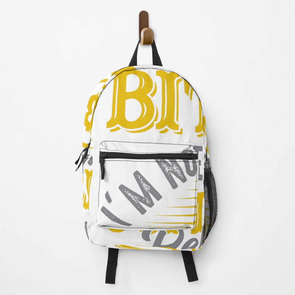 Vista previa del artículo con la obra «Mochila», diseñado y vendido por cryptomining.