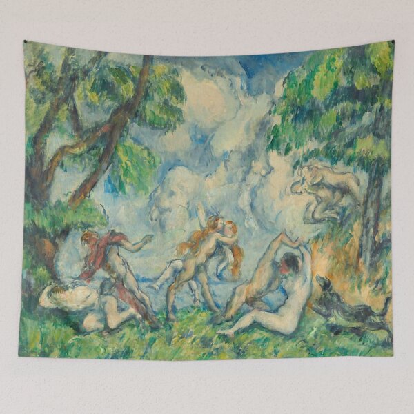 Item preview, Paul Cézanne - The Battle of Love, 1880 Painting designed and sold by Vivanne-art.